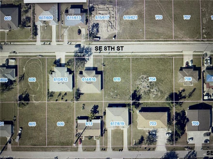 This oversized lot is currently zones P1-D, commercial professional.  Future land use changes to R3-D multi family. All assessments in and paid. Great location to build a multi family unit.