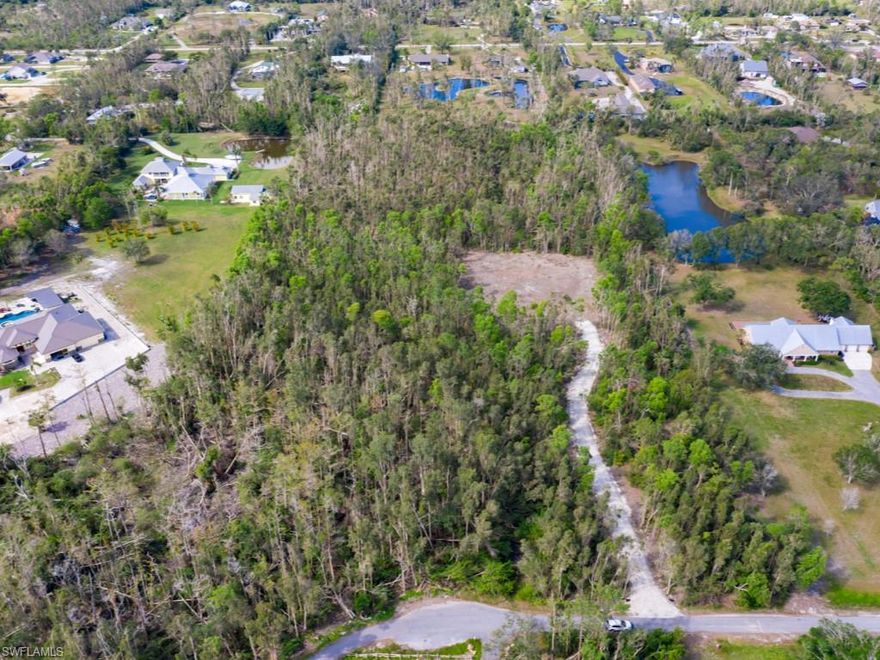 ONE OF A KIND multiple acre parcel of land in the highly desirable Briarcliff neighborhood in South Fort Myers.  Incredible Opportunity to build your Dream Home on this sprawling 10.34 acres  with the privacy of the country and yet the convenience of living close to all of Southwest Florida's amenities.  One of the last large parcels still available in the Briarcliff area. Just 12 miles away from the renowned Gulf Coast beaches, golf courses, shopping and dining of Fort Myers, Estero and Naples!  A friendly community with all the beauty that you expect from Southwest Florida.  Over $50,000 of improvements including 350 ft driveway with culvert; one acre homesite cleared and ready to build upon.  Priced to Sell!