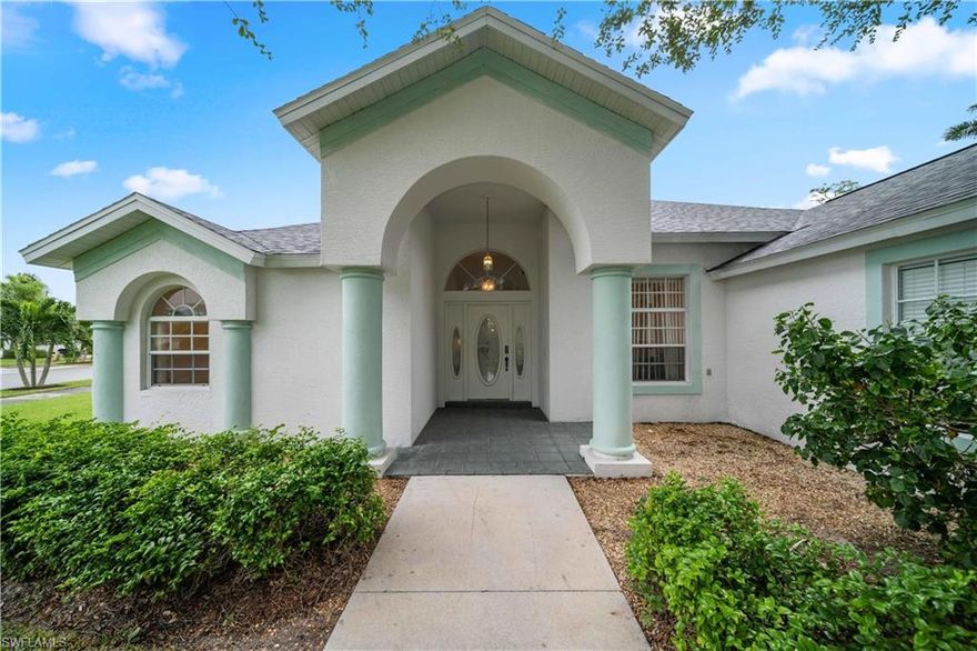 Located in the gated community of Briarwood, this property offers 3 bedrooms, 2 bathrooms, private pool and a 2 car garage. Open concept floor plan with split bedrooms. Furnishings negotiable. Roof replaced approximately 5 years ago. Very conveniently positioned with Old Naples, shopping and I-75 being close by.