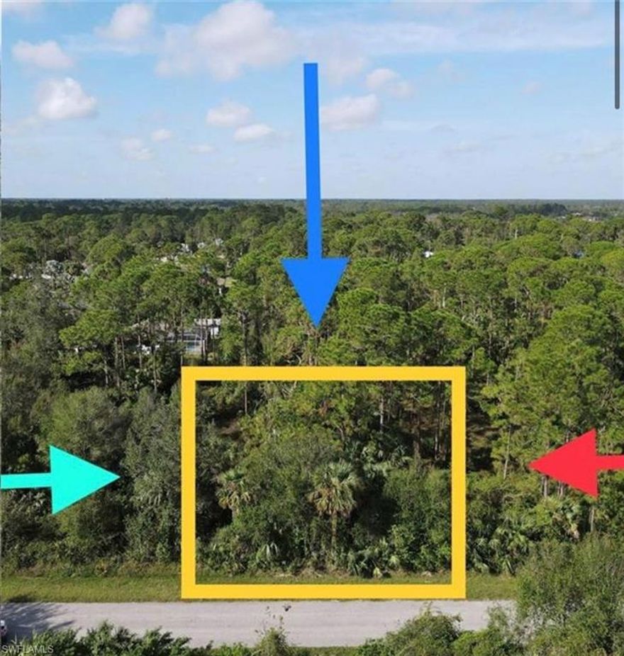 Centrally located half-acre vacant lot in a non-flood zone, surrounded by new construction and close to shopping convenience stores and gas stations