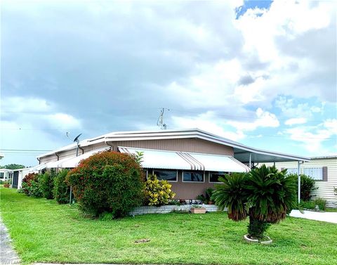 A home in NORTH FORT MYERS