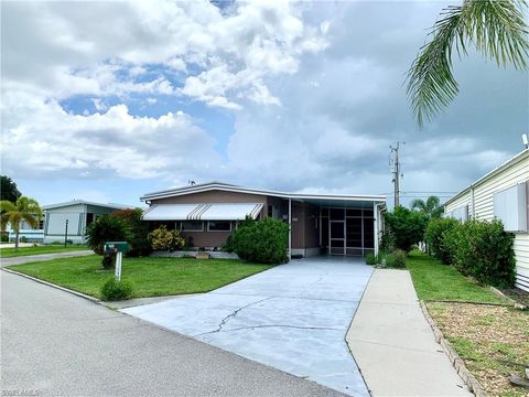 A home in NORTH FORT MYERS