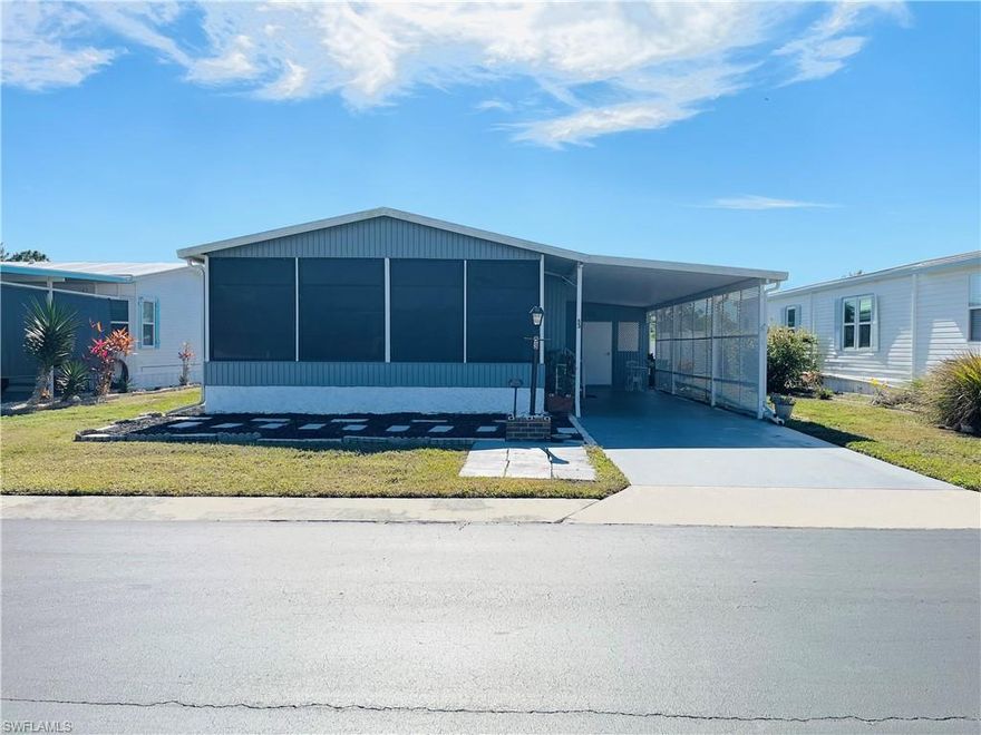 Single Family Home for Rent, 55+ community, 2 bedrooms, 2 full baths, FURNISHED. Rental rate includes lawn maintenance and pest control. The unit has washer/dryer in storage with room for other items. Florida room can be used as an office or entertainment area. Community has pool, spa, tennis, bocce courts and activities throughout the year. One pet allowed with approval by owner. Only 2 persons allowed in the home. Community is conveniently located near shopping, beaches and downtown 5th Ave. Other fees apply. Unfurnished is an option. Electricity, water and the internet are the tenant's responsibility.