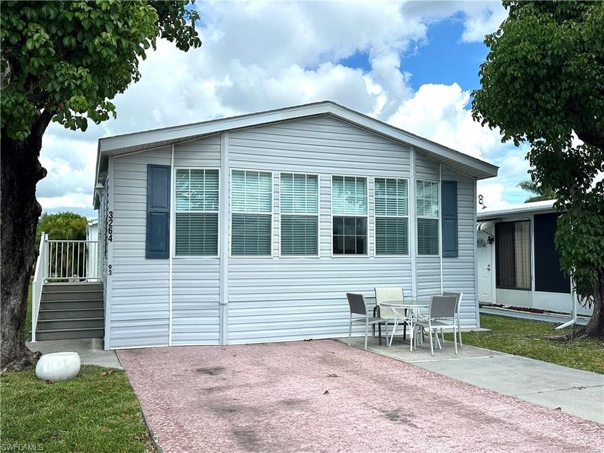 2017 Jacobsen double wide cottage awaits. Escape the winters or be here all year and enjoy the close proximity to the beaches, shopping and fine dining. Land Owned and only $100 per month association fees. This community is 55+ and unfortunately this home is not pet friendly.