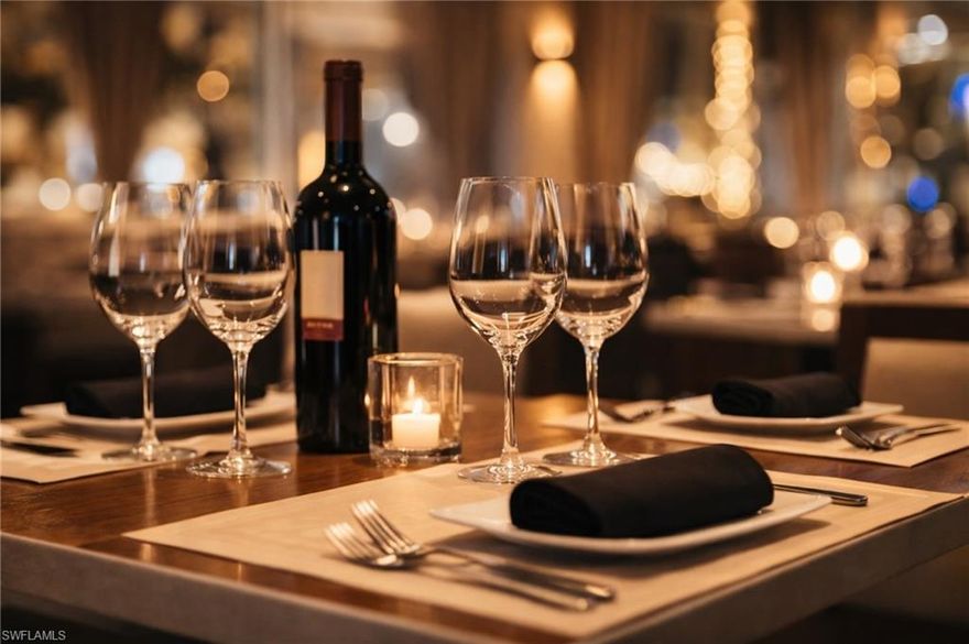 *Geo Area & Zip Code may not be accurate due to Confidentiality*
Exceptional opportunity to acquire a fully built-out, upscale restaurant ideally located along the highly traveled US-41 corridor in Fort Myers, Florida. This actively operating establishment offers a turnkey opportunity to continue business operations with no downtime.

The restaurant features a warm and inviting interior with elegant booth & table seating, modern finishes, and ambient lighting, creating a sophisticated yet comfortable dining environment. The layout is designed for efficient service and a seamless guest experience, complemented by both indoor and outdoor seating options that support strong day-to-night dining appeal.

Significant recent improvements include a new roof (2022), eight A/C units replaced (2022), and remodeled restrooms (2023). The kitchen is well-equipped with high-end Rational smart cooking equipment, two 24-foot commercial hoods, two walk-in coolers, and a new walk-in freezer (2023). Most cook line equipment, including ovens and refrigeration, is approximately three years old, providing a modern and efficient operational setup.

The outdoor dining area offers a highly desirable al fresco experience, enhancing customer appeal and revenue potential. The property also includes 90+ parking spaces, accommodating peak dining demand and additional parking available.

This is a rare opportunity to acquire an impeccably maintained, fully equipped restaurant in a prime Fort Myers location with immediate operational capability.