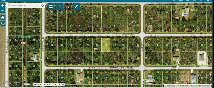 A spacious piece of land in a beautiful area of Gulf Cove. Perfect for building your dream home or as an investment. Close to local amenities, schools, and parks. Enjoy the sunny Florida weather and a relaxed lifestyle.