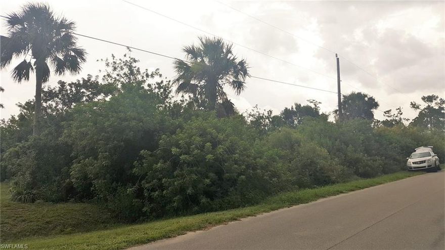 In the booming area of Golden Gate Estates.  Only two miles to stores and fitness club. An environmental study is recommended on all Golden gate Lots.