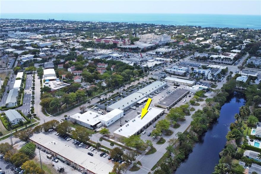 Positioned in the vibrant core of the Naples Art District this rare commercial opportunity offers 3,000 square feet of flexible, income-producing potential in one of Southwest Florida’s most dynamic and creative corridors of Naples.
Comprised of three individual 1,000 square feet. units, with two units already combined, this property delivers a unique advantage for both owner-users and investors seeking versatility, scalability, and long-term upside.
Set within the largest concentration of working artist studios and galleries in Southwest Florida, the district is a recognized cultural destination attracting consistent foot traffic, creatives, designers, and affluent clientele year-round. This isn’t just location—it’s built-in exposure and brand alignment.