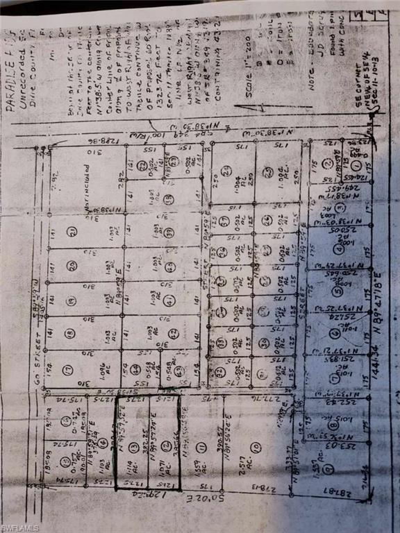 NOT APPLICABLE - Land