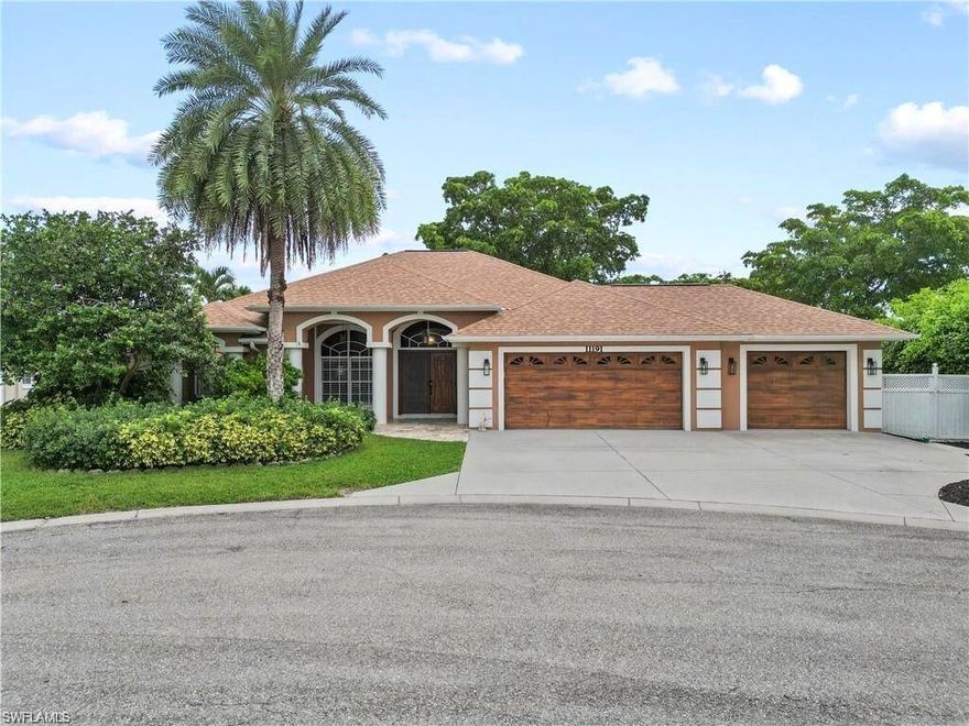 Priced reduced 40k and 50k spent on new kitchen & bathroom! HUGE BONUS: Full house GENERATOR! No water came in the home during the hurricanes! NEW ROOF & AC IN 2022, NEW WATER HEATER 2024. No carpet, all travertine throughout the home. 

Lakefront home with pool in the highly desirable Palmetto Ridge community of North Naples. Just 10 minutes to the beach.  This 3 bedroom, 2 bathroom residence offers a perfect blend of modern upgrades & comfort. The home has recently received significant improvements. The kitchen boasts white shaker soft-close Diamond cabinets, a new sink & faucet, a stylish backsplash, & a reverse osmosis system for high-quality drinking water. You'll also appreciate the new GE dishwasher, Samsung Bespoke range along with the new Samsung washer & dryer.

Other key improvements include a new hot water tank installed in 2024, as well as a new air conditioning system & roof, both added in 2022. Additionally, the home features new dawn-to-dusk outdoor light fixtures, enhancing the exterior appeal & providing additional security. 

Inside, the open floor plan with high ceilings creates a spacious, airy ambiance. Travertine flooring throughout the home adds a sleek, low-maintenance touch, perfect for those who prefer modern design with easy upkeep. The split floor plan offers privacy, with large rooms and ample closet space, making it ideal for both everyday living and entertaining. The primary suite provides a peaceful retreat with serene lake views and fully renovated primary bathroom completed in September 2024. 

The exterior of the home is equally inviting, with lush privacy landscaping and gorgeous views of the tranquil lake. The home also features a whole-house generator for added peace of mind. Hurricane protection for all windows. A three-car garage provides plenty of storage space for vehicles, tools, or recreational gear.

Situated in a prime North Naples location, this former model home has been meticulously maintained and is move-in ready. Its location offers convenient access to shopping, dining, I-75, and nearby medical facilities. Whether you're seeking a full-time residence or a vacation retreat, this home provides the ideal setting. Don't miss the chance to make it yours and enjoy all the amenities and convenience that Palmetto Ridge has to offer. Low homeowner association fees under $700 a year!