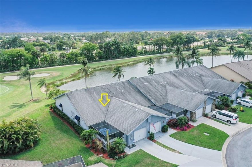 INTERACTIVE 3D VIRTUAL WALK-THROUGH and CINEMATIC VIDEO click on the Virtual Tour Link to view. Magnificent Lake & Golf Views from this totally updated and maintained bright and inviting corner unit Villa. The seller recently completed a $40k renovation down to the studs - everything is new! This open floor plan includes a very private front lanai, the back lanai is enclosed and air-conditioned creating more living space. There is nothing a new owner needs to do...Just Move-in and enjoy. Cross Creek is a bundled 55+ community with low fees including unlimited golf, tennis, clubhouse, restaurant, water & sewer, pest control, lawn maintenance and exterior building maintenance. The great Daniels corridor location is close to restaurants, shopping, entertainment, Red Sox & Twins spring training, I-75, & Airport. Why go through the hassle, time & mess of remodeling an out of date unit when you can simply move-in and enjoy this beautifully remodeled Villa.