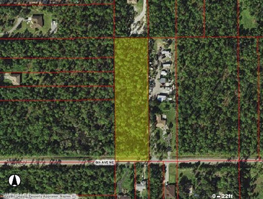 2.73 Acre parcel just North of Golden Gate Blvd and East of Everglades Blvd. Great area without an HOA, perfect place to build your country home and keep all your toys on your own property. Golden Gate Estates is just outside of I-75, with great access to beaches, shopping, and entertainment. This area offers more freedom as it allows up to 2 horses and you can keep RV's, boats, on your own property. This area is showing great growth, with new custom homes being built on these over sized lots. No DEP, lot looks dry.