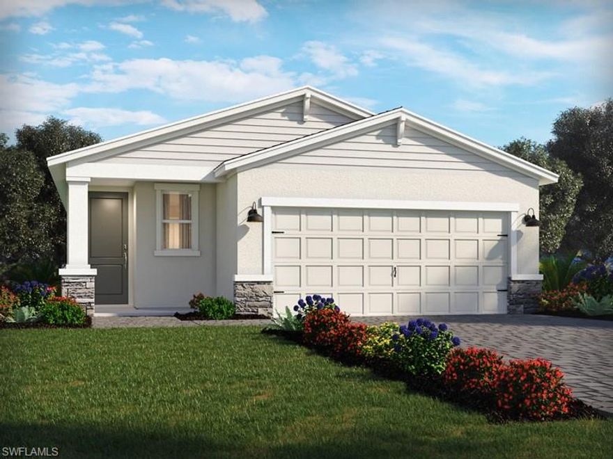 BRAND NEW energy - efficient home Apr 2026! Photos are of builder model home. Open floor plan with a lot of flexibility. Retreat to your primary suite that is conveniently situated in the back of the home for plenty of privacy and offers a huge walk-in closet and bathroom with dual sink vanity and standalone shower. Crescent Lakes - Premier Series and explore a gated community of single-family homes for sale in Southwest FL. The solar powered, master-planned community Babcock Ranch offers resort-style amenities, shopping and dining, and a unique greenSTEAM based school. Homeowners will have access to a private amenity center as well. See the innovative, energy-efficient features.