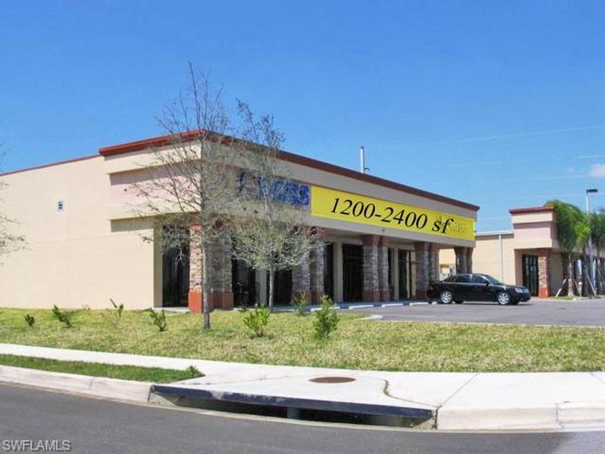 Seize Prime 2,400 SF Retail Powerhouse in Cape Coral's Fountain Shoppes!
Ignite your venture in this versatile 2,400 SF (divisible to 1,200) retail/office gem at 814 SW Pine Island Rd #102-103, Cape Coral, FL 33991—heart of the surging Pine Island Road Corridor! At the signalized SW corner of Pine Island Rd & Skyline Blvd, bask in 55,000+ daily vehicles on this vital east-west artery, plus 590' frontage for unbeatable exposure. In a thriving 42,825 SF strip center (15 stores), join anchors like Allstate Insurance, Re/Max Sunshine, Thai Cafe 99, Stevie Tomatoes, and Lab Express—drawing affluent crowds with 105,500 residents within 10 minutes ($96,550 avg HH income). Walk Score 50: Somewhat walkable to Carrabba’s, Bonefish Grill, Kohl’s, Walmart, and Sam's Club.
Available Jan 1, 2026: Turnkey standard retail buildout with open layout, 9' ceilings, drop accents, two baths, dual HVAC, full sprinklers/firewalls, and one grade-level door. Power your ops with 110/220; enjoy front/rear parking, 8' covered sidewalks, stone-column Mediterranean elegance, and exterior security. Pylon, building, & marquee signage amplify your brand—ideal for boutiques, eateries, salons, or pros.
NNN at $25/SF base + $0.63/SF/mo OpEx (~$2.08/mo total)—a steal below market, unlocking 20%+ ROI in Cape Coral's boom. Flexible 3-10 yr terms, TI allowances. Vacancy <5%; comps vanish fast!
Envision: Sunlit showrooms buzzing, deals sealing in sleek offices. Year 1: Massive impressions, low costs, sky-high returns.
Tour now—claim your spot in Southwest Florida's retail renaissance!