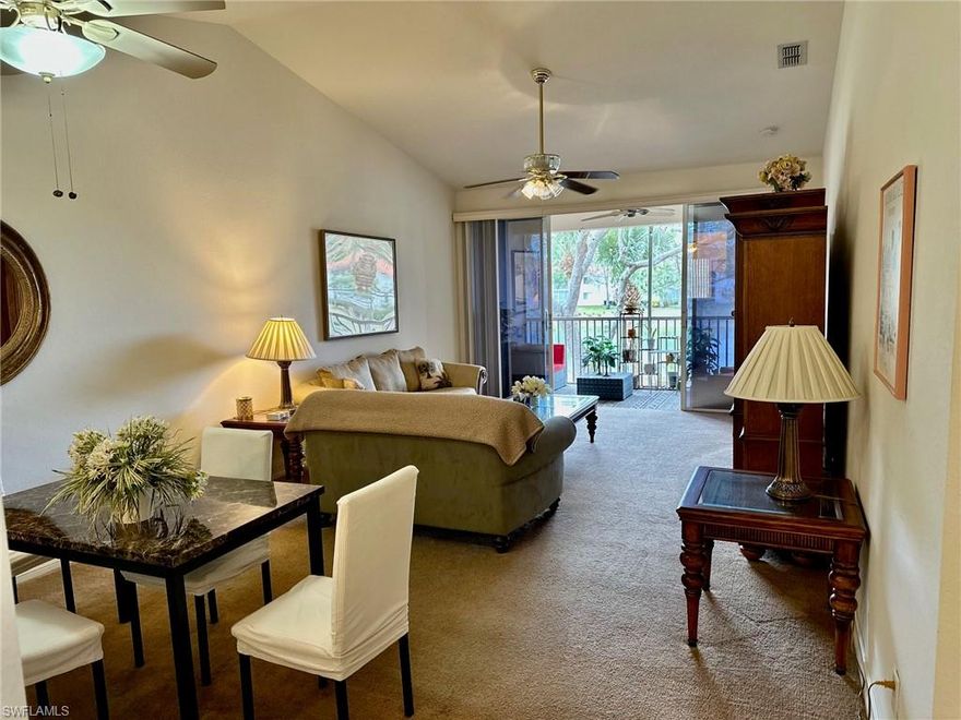 This ANNUAL UNFURNISHED rental is ready for immediate move-in! This spacious 3-bedroom, 2-bathroom condo with a 1-car garage is located in the highly desirable Sapphire Lakes community, offering comfort, convenience, and the opportunity to make the space truly your own. Ideally situated just minutes from shopping, beautiful Gulf beaches, vibrant downtown, popular restaurants, and I-75, this home places you right in the heart of everything Southwest Florida has to offer. Inside, you’ll find a bright open-concept living and dining area with plenty of natural light, creating a welcoming space perfect for relaxing or entertaining. The large primary suite provides a peaceful retreat, complete with a spacious walk-in closet and a private en-suite bathroom featuring a soaking tub and a separate glass-enclosed shower for a spa-like experience. The additional bedrooms are generously sized, offering flexibility for guests, a home office, or extra living space. Residents of Sapphire Lakes enjoy beautifully maintained grounds and resort-style amenities, including a sparkling community pool and relaxing spa, ideal for enjoying Florida’s sunny weather. The lush landscaping and peaceful surroundings create the perfect setting for walking, unwinding, and enjoying the outdoors. With its prime location, spacious layout, and wonderful community amenities, this condo offers an exceptional opportunity to enjoy comfortable Florida living year-round.