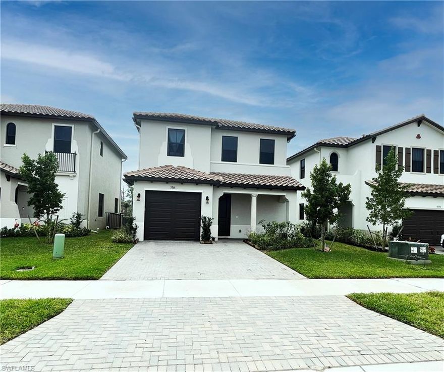 Amazing opportunity to purchase the BEST PRICED Balboa Model in Silverwood at Ave Maria!! This beautifully upgraded model features 3 bedroom and 2.5 bathrooms on a lakefront property. Almost $40k in upgrades. Upgrades include Calcutta Vecchio tile floors, 42" kitchen cabinets, stainless steel appliances including double oven, quartz counter tops, surround sound speakers, 8ft interior doors and more! Must come see to truly appreciate all this spacious model has to offer. Home is also in the sought-after Collier County School District. Ave Maria's master planned community offers dog parks, walking/biking paths, tennis, bocce ball, pickle ball, soccer fields, baseball fields, picnic areas, basketball courts, waterpark and is a golf cart community as well! You can enjoy restaurants and shopping in the towns La Piazza. So much to enjoy and experience!