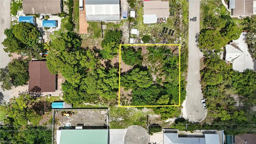 Rare double lot on a cul-de-sac opportunity in the highly desirable Imperial Shores neighborhood of Bonita Springs. This oversized parcel offers exceptional flexibility for builders and investors. Existing plans are already in place for a duplex, or the lot can accommodate two individual single-family homes or one large custom estate. Located less than 1.5 miles from Southwest Florida’s renowned white sand beaches and within walking distance to Publix, restaurants, and shopping, this location offers both lifestyle and value. The property is just minutes from The Promenade at Bonita Bay and is situated within one of the area’s top-rated school districts, making it an attractive option for families and long-term residents. Zoned and ready to build, with public utilities available and no HOA restrictions, this is a rare chance to develop in one of Bonita Springs’ fastest-growing communities. Whether you’re looking to build and sell, create income-producing rental properties, or design your dream coastal home, this lot offers strong potential for appreciation and return on investment. Reach out today for existing site plans, zoning information, and development details.