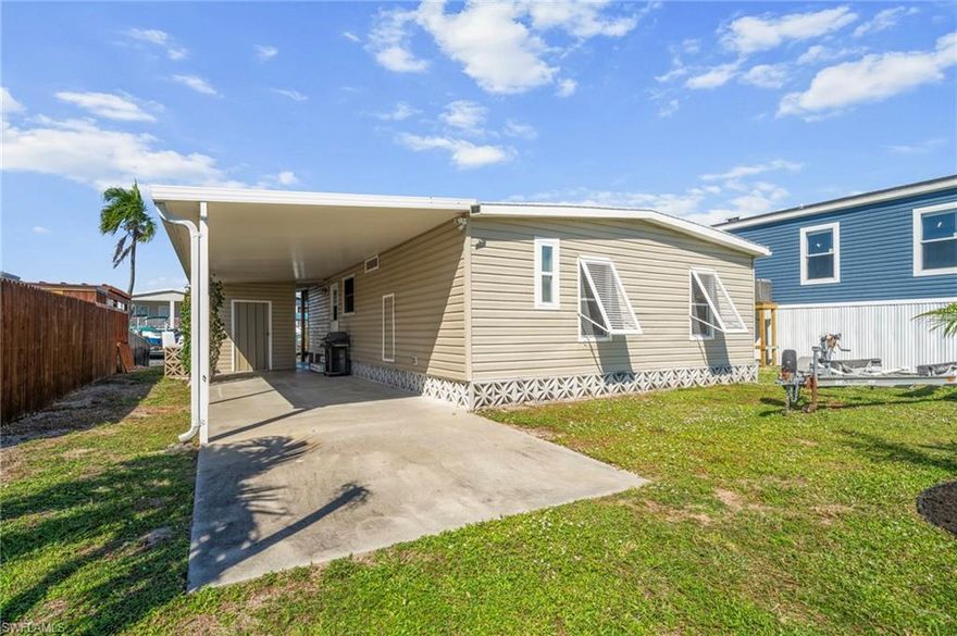 Waterfront Paradise in St. James City — Direct Gulf Access, Fully Renovated Coastal Retreat!

Discover this boater’s dream home in the heart of St. James City — a beautifully renovated 2-bedroom, 2-bath waterfront escape offering direct Gulf access and the ultimate Southwest Florida lifestyle. Perfectly renovated January 2025, this home combines modern comfort with coastal charm, featuring a new roof, new A/C system, new siding, updated kitchen and appliances, added cabinets in dining room for extra storage, updated bathrooms, new boat lift motors and boat lift box for 10,000 lb boat lift, and hurricane-rated doors and windows for year-round peace of mind.

Step inside to find a bright, open floor plan with elegant finishes, abundant natural light, and tranquil canal views from nearly every room. The spacious concrete patio invites you to relax or entertain while watching dolphins and manatees glide by. Outside, enjoy the convenience of a 10,000 lb. boat lift with quick access to open waters — ideal for boaters, anglers, and island adventurers alike. A detached storage shed offers ample space for marine gear, kayaks, or bicycles.

Located just minutes from Sanibel, Captiva, and Pine Island Sound, this property provides the perfect launch point for exploring world-famous beaches, island restaurants, and some of Florida’s best fishing waters. You’re also close to Matlacha’s colorful art district, Cape Coral’s waterfront dining, and downtown Fort Myers, offering a variety of entertainment, shopping, and dining options — all within 30–40 minutes.

Whether you’re seeking a primary residence, seasonal getaway, or income-producing vacation rental, this home delivers the ideal blend of functionality, location, and lifestyle. Every detail — from the storm-safe construction to the move-in-ready condition — reflects quality and care.

Experience true coastal living in one of Southwest Florida’s most sought-after boating communities.
Enjoy sunrise coffee by the canal, sunset cruises to the Gulf, and a lifetime of memories on the water.

Your turnkey waterfront retreat awaits at 2971 York Rd, St. James City — where comfort meets the coastal dream.
(Current taxes has no homestead)