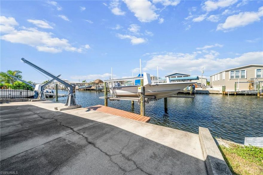 Waterfront Paradise in St. James City — Direct Gulf Access, Fully Renovated Coastal Retreat!

Discover this boater’s dream home in the heart of St. James City — a beautifully renovated 2-bedroom, 2-bath waterfront escape offering direct Gulf access and the ultimate Southwest Florida lifestyle. Perfectly renovated January 2025, this home combines modern comfort with coastal charm, featuring a new roof, new A/C system, new siding, updated kitchen and appliances, added cabinets in dining room for extra storage, updated bathrooms, new boat lift motors and boat lift box for 10,000 lb boat lift, and hurricane-rated doors and windows for year-round peace of mind.

Step inside to find a bright, open floor plan with elegant finishes, abundant natural light, and tranquil canal views from nearly every room. The spacious concrete patio invites you to relax or entertain while watching dolphins and manatees glide by. Outside, enjoy the convenience of a 10,000 lb. boat lift with quick access to open waters — ideal for boaters, anglers, and island adventurers alike. A detached storage shed offers ample space for marine gear, kayaks, or bicycles.

Located just minutes from Sanibel, Captiva, and Pine Island Sound, this property provides the perfect launch point for exploring world-famous beaches, island restaurants, and some of Florida’s best fishing waters. You’re also close to Matlacha’s colorful art district, Cape Coral’s waterfront dining, and downtown Fort Myers, offering a variety of entertainment, shopping, and dining options — all within 30–40 minutes.

Whether you’re seeking a primary residence, seasonal getaway, or income-producing vacation rental, this home delivers the ideal blend of functionality, location, and lifestyle. Every detail — from the storm-safe construction to the move-in-ready condition — reflects quality and care.

Experience true coastal living in one of Southwest Florida’s most sought-after boating communities.
Enjoy sunrise coffee by the canal, sunset cruises to the Gulf, and a lifetime of memories on the water.

Your turnkey waterfront retreat awaits at 2971 York Rd, St. James City — where comfort meets the coastal dream.
(Current taxes has no homestead)