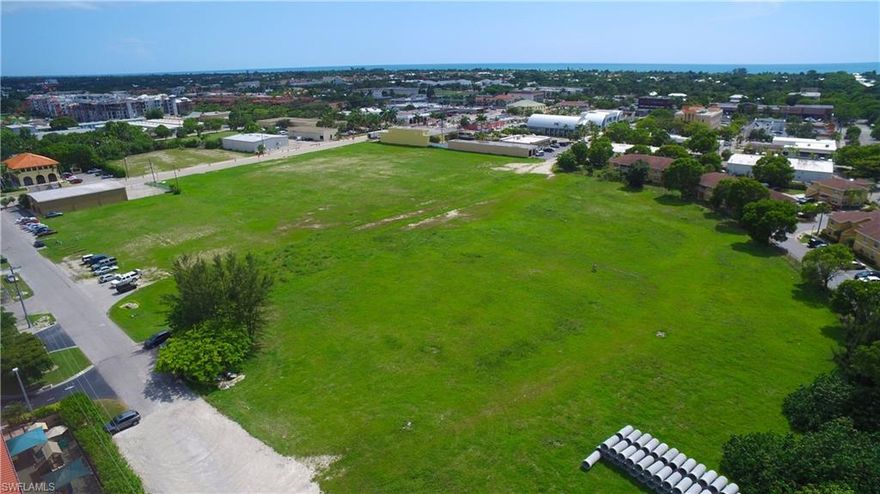 The subject property is situated on approximately 8.84 Acres within the Downtown District of the City of Naples. The property is located between major thoroughfares of U.S. 41 and Goodlette Frank Road on the north side of Central Avenue. Pre-approved for 212 +/- residential units, this property represents one of Downtown Naples largest parcels for residential development. This particular area of Downtown Naples is an attractive option for retirees, first time home-buyers seeking placement within one of the premier school districts or those seeking secondary property options. The property is located within close proximity to the Naples Community Hospital and Wellness Center, Wynn' s Market, 5th Avenue Shopping and Dining District, proposed City of Naples Baker Park, Collier Country Greenway Preserve, and approximately 10 blocks to the Gulf Beaches. The property is located within the 10th Street South District, which has undergone a major transformation during the course of the last two years of rising commercial development. Agents, please see Confidential Remarks. Boundary survey provided as an attachment to this listing. Additional information available upon request.