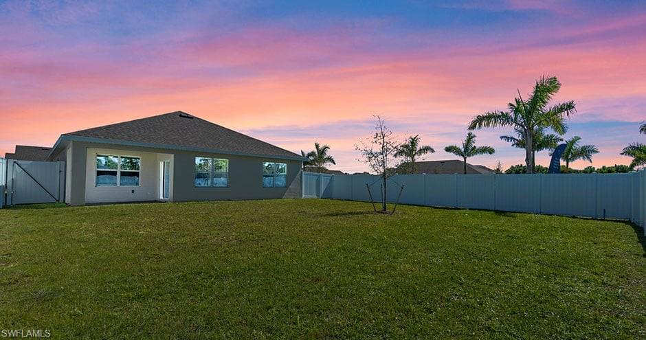 NOT APPLICABLE - Residential Lease