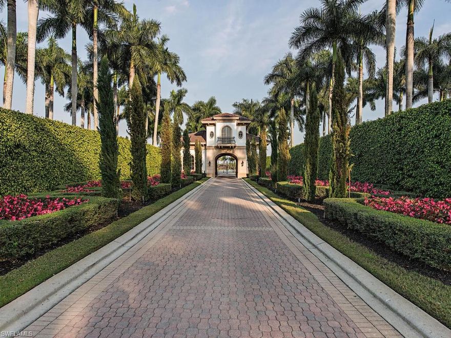 H10203- I've  found my perfect home, is the first thing you will think when entering this open, airy and spacious 3 BR/den, 3 1/2 bath Divco custom home overlooking the lake in this amenity rich community! Soaring ceilings, tons of natural light and attention to detail with high end upgrades abound and make this home move in ready. Tray ceilings, with shiplap, crown molding, linear A/C vents, and quartz counter tops throughout the home are just a few of the high end finishes that make this home a standout!The split bedroom floor plan, each bedroom with its own en suite, offers privacy for you and your guests. The kitchen, with 2 Fisher Paykel washing drawers, SubZero refrigerator, Wolf Cooktop and walk in pantry is a chef's dream and perfect for all your entertaining needs! The lanai, with gas fireplace, view of the lake and shared boat dock is perfect for entertaining or relaxing after a day of boating, golfing  or swimming at your community's private beach.  This home and the community are the definition of Paradise! Minutes from the airport, shopping and dining, this home and community have it all. Don't miss this opportunity to move right in!