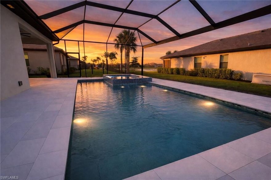 $5000/mo Now - November 2026 $8250/mo Feb 2026- April 2026. BRAND NEW, TURNKEY FURNISHED, PET FRIENDLY, 4 bedroom, 3 bathroom Lennar "Trevi" with pool in the highly sought after resort style community of Verdana Village. This community features an INDOOR SPORTS COMPLEX with door pickleball, tennis and basketball. The amenities also include a state of the art fitness center, cafe, community pool, outdoor tennis ickleball, bocce ball and a dog park! Also a brand new Publix is right outside the community entrance for all your grocery shopping needs!