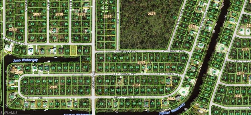 This canal lot offers a fantastic opportunity to build your dream home or invest in a growing community. Port Charlotte is known for its beautiful scenery, friendly community, and proximity to the best that southwest Florida has to offer. Do not miss out on this chance to secure a prime piece of real estate!