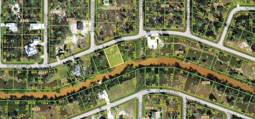 Great LOCATION!!!Don’t miss this incredible opportunity to own a beautiful 0.23-acre WATER FRONT lot in a rapidly growing area of Punta Gorda. Situated on a canal with direct ACCESS to the Gulf of Mexico! (officially adopted "Gulf of America,")
Located in a quiet, serene neighborhood, you’ll enjoy an ideal balance of privacy and convenience with quick access to Hwy 17 and I-75. You are just a short drive from the charm of the Punta Gorda Historic District, where waterfront parks, boutique shopping, and diverse dining options await. Whether you are looking for an excellent investment in a high-demand market or the perfect spot to secure your piece of paradise, this lot is a must-see!