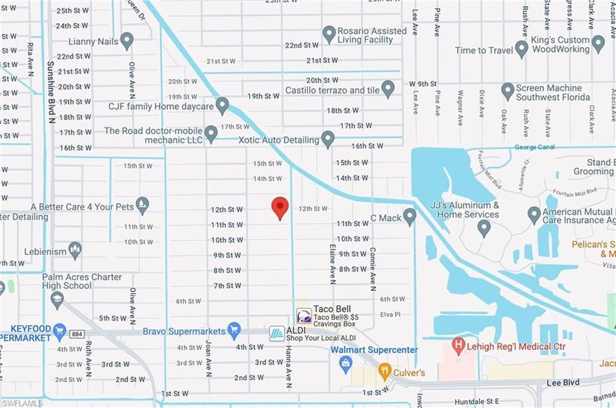 Great location for your new Florida dream house! Close to the LEE Blvd, RSW, shopping, restaurants and more. Don’t miss the opportunity to own in the fast growing beautiful Lehigh Acres area.