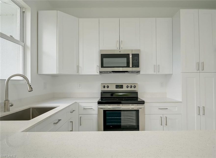 Brand New Home! Are you a first time home buyer? Builder is giving $10,000 and preferred lender $3000 towards closing costs if Buyer qualifies & no PMI! If you want to move in with your toothbrush and suitcase, you must come to check us out! Upgrades everywhere, white modern tile flowing throughout the house, impact windows/doors, and a large covered Lanai; as seen in the Model. Beautiful home, ready to call your own. One of the best locations in Lehigh, close to main traffic arteries, real wood cabinets, stainless steel appliances....too much to list.