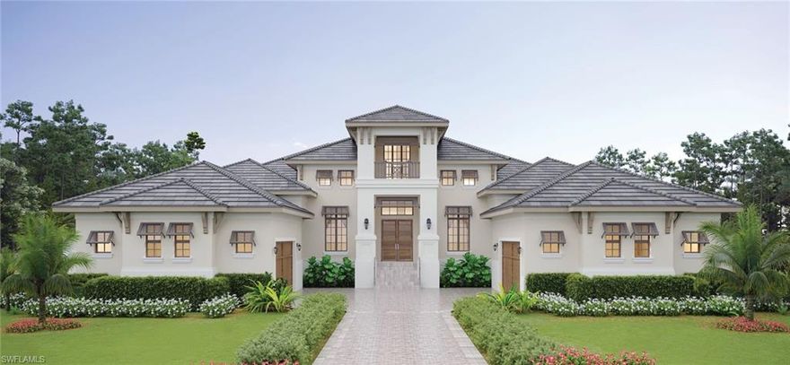 COMING MARCH 2021-Custom estate, inspired by Stock’s grand 4,369-square-foot Clairborne II, will feature tasteful interiors by Soco Interiors in its four bedrooms, study, exercise room, great room, and expansive outdoor living area. The home will embody the expansive outdoor living area that Stock’s homes are known for and offer 1,084 square feet outside with fireplace, kitchen, conversation areas, pool, and spa.
This estate will feature a relaxed, elegant design with a contemporary coastal feel. Elements like a painted tongue-and-groove ceiling detail in the great room and a textured wave glass in the dining room’s built-in niche will add to the timeless coastal aesthetic. There will be a mix of clean, modern surfaces with rustic accents of weathered woods and mixed metals. The furnishings throughout will be focused on comfort and livability with unique casegoods and artwork to add an eclectic vibe. The color palette will have layers of earthy taupes, crisp whites, and cool greys, with subtle accents of caramel and cerulean.