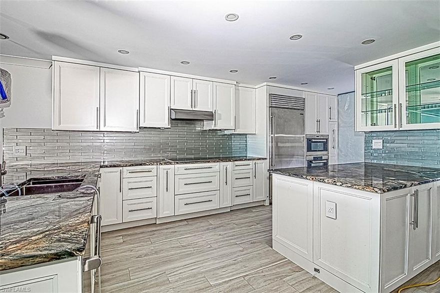 Top of the line upgrades and professional workmanship describe this gorgeous unit with an amazing view of the Gulf.  Wolf, Sub-Zero, Asko appliances are part of this fabulous kitchen that includes a soft close cabinet system with organizers and pull outs. Bathrooms are not to be missed, same incredible countertops and tile work as the kitchen.  Master Closet system is a dream. Other upgrades include Hunter Douglass automatic blinds, Custom Doors, European Molding, Built in Entertainment center on Lanai, The list goes on.  All of the units are currently being remediated by HOA as necessary.

Highly desired Atrium Condo