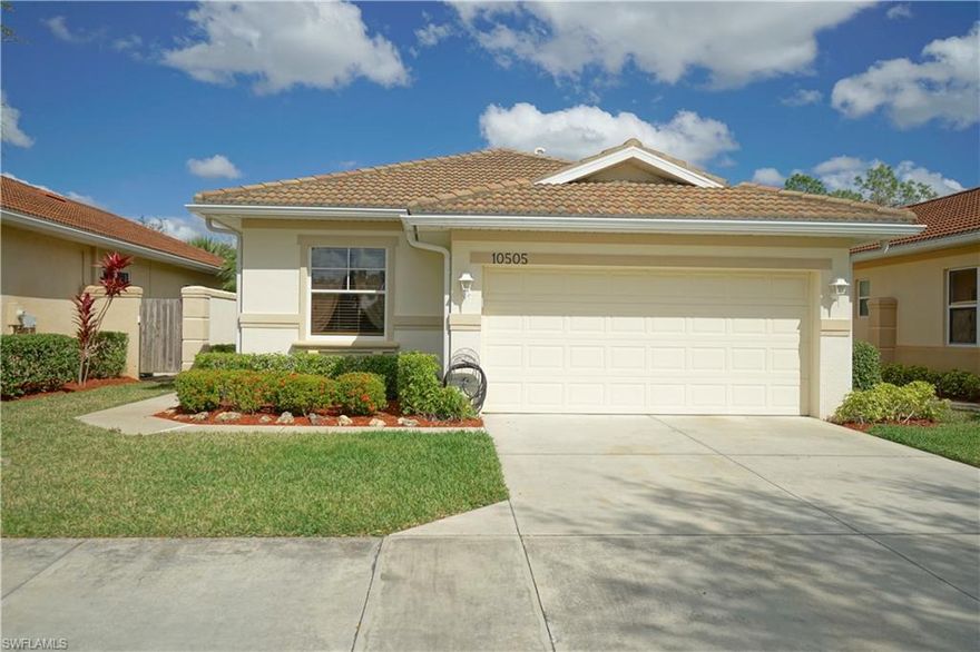 Priced to Sell:  The Picasso model is a 2bed 2 bath +den, detached Villa (S/F Home) and loaded with upgrades, large tile in kitchen and great room, screened-in lanai, maple cabinets with solid surface counters located within the Condo Managed section of Avila with building Insurance, ext. painting, roof repairs and driveway repairs, landscape, irrigation, pest control and cable tv.    The den can be closed off with French Doors to allow for private office or dining room.  Home has a northerly exposure with views of the lit fountain in the evening.  You will enjoy the convenience of a single family home with the security of Condo amenities.  Call to schedule your showing on the best priced home in Avila. Town Center includes: new fitness rooms/equipment, instructors, 3 pools (1 indoor), spas, amphitheater, movie theater, Game & computer rooms, billiards, art/sewing rooms, woodworking shop, 2 restaurants, tennis & pickle ball courts with pro-shop, 27 holes golf - new clubhouse with pro-shop, leagues, entertainment- lawn bowling & bocce, preserve with boardwalk, trails, dog park and fishing pier.