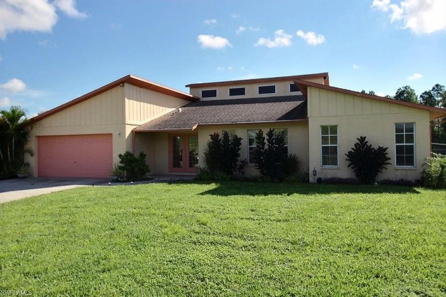 ASKING PRICE BELOW APPRAISAL !!! pool/spa home on canal front lot, very private, end of the road property.  There is a chain link fenced area at the back of the property. Price is sharp based on recent appraisal. New air conditioning was installed in October 2014. Refrigerator and dishwasher replaced recently. Everything is in working order and very well maintained. Tile floors throughout. Home need some TLC that's why the house is priced low.