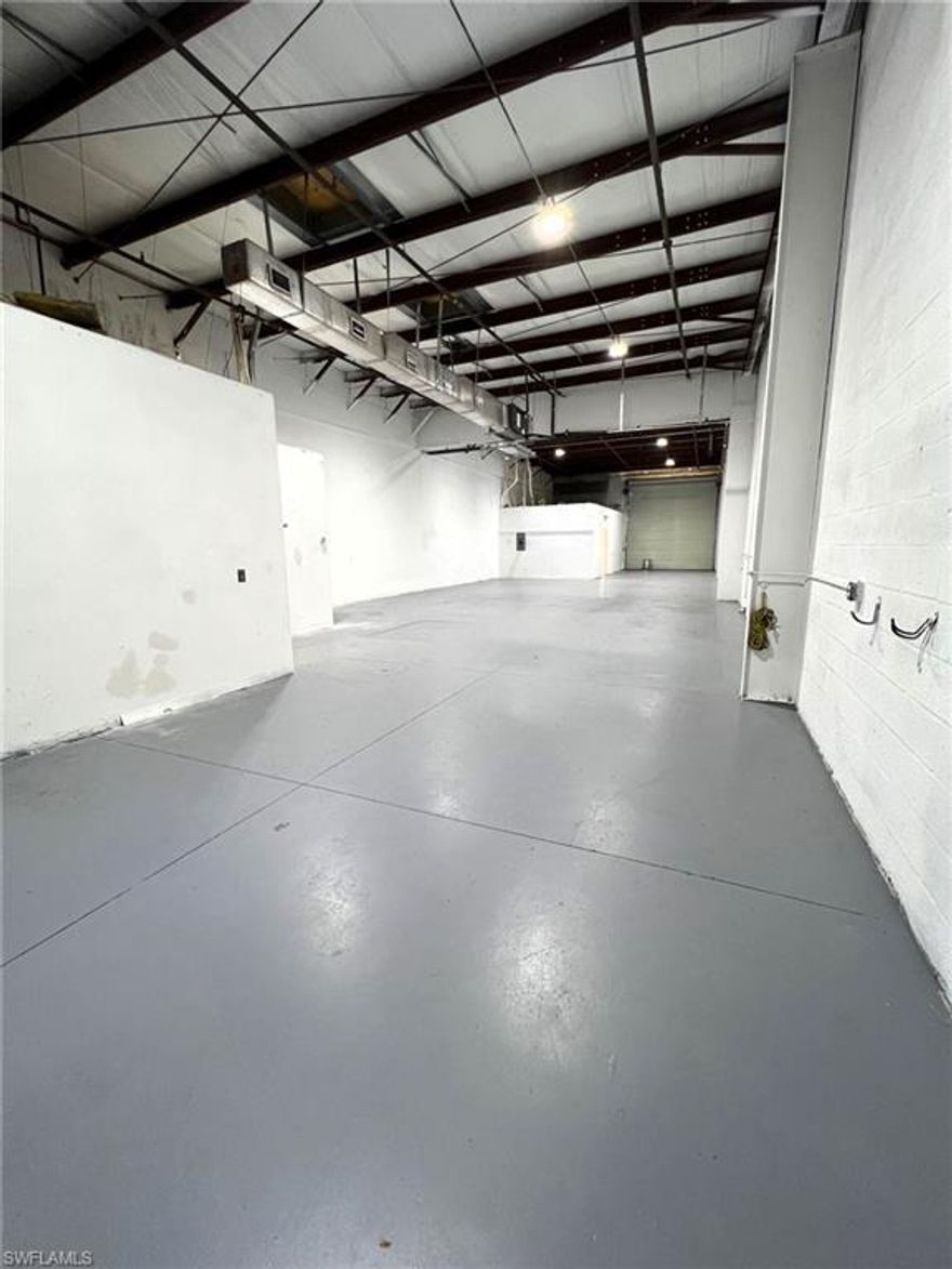 For Lease – 3,000 SF Versatile Flex Space in Naples, FL

Now Available | Move-In Ready

Discover the flexibility your business needs in this 3,000 square foot industrial flex unit, located in a high-demand commercial corridor of Naples, Florida. This freestanding space is ideal for a variety of uses, including light manufacturing, trades, warehousing, storage, or service-based businesses—including automotive users.

?? Key Property Features:

3,000 SF of open, functional space

Two 14' roll-up doors for easy access, loading, or equipment entry

Two private offices for administrative or client-facing use

Three-phase power – perfect for light industrial or manufacturing needs

Clear span layout allows for easy customization

Immediate occupancy – get your business up and running quickly

This property offers the ideal combination of warehouse functionality and professional office space, all within one unit. Whether you’re a contractor, distributor, e-commerce company, or small manufacturer, this space delivers the infrastructure you need.

?? Prime Naples location with quick access to major roads, I-75, and key logistics routes.