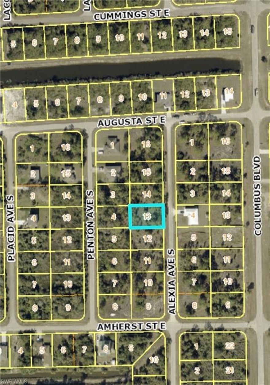 Excellent vacant land opportunity in SE Lehigh Acres. Lowest priced in the area. Paved road and electric at the curb with new construction homes on that street.
