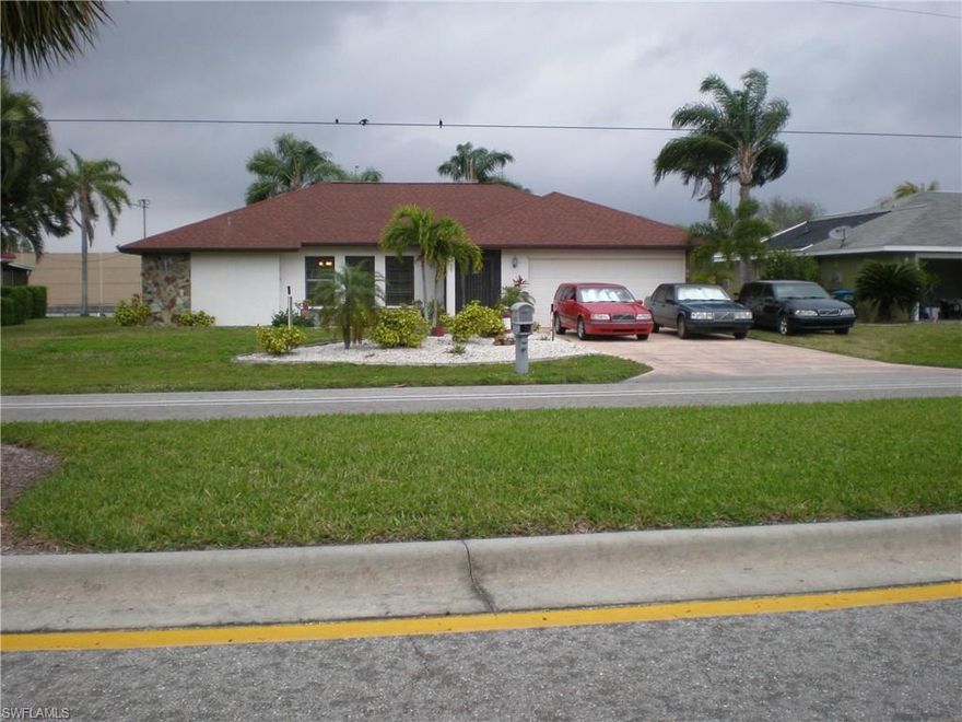 This house is 5 houses from the river.  Newer boatlift and dock.  Large screened lania.  House is split designe with living/ dining and eat in kitchen and great room.  Tenand occupied on a month to month lease paying 1350 per month.  They would like to stay.