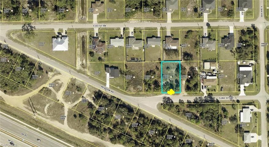 Location matters! Exceptional prime land Awaits! Seize the opportunity to own this lot in the rapidly expanding area off Meadow Rd, state 82 and Sunshine Blvd. Enjoy swift access to dining, shopping centers, Southwest Florida International Airport, and neighboring cities. This lot is perfect for your dream home or a savvy investment. As Lehigh Acres flourishes with new constructions and businesses, act promptly to secure your stake in this thriving community. Submit your offer now and make this coveted property yours!" The same seller has 2913 48TH ST SW available as well