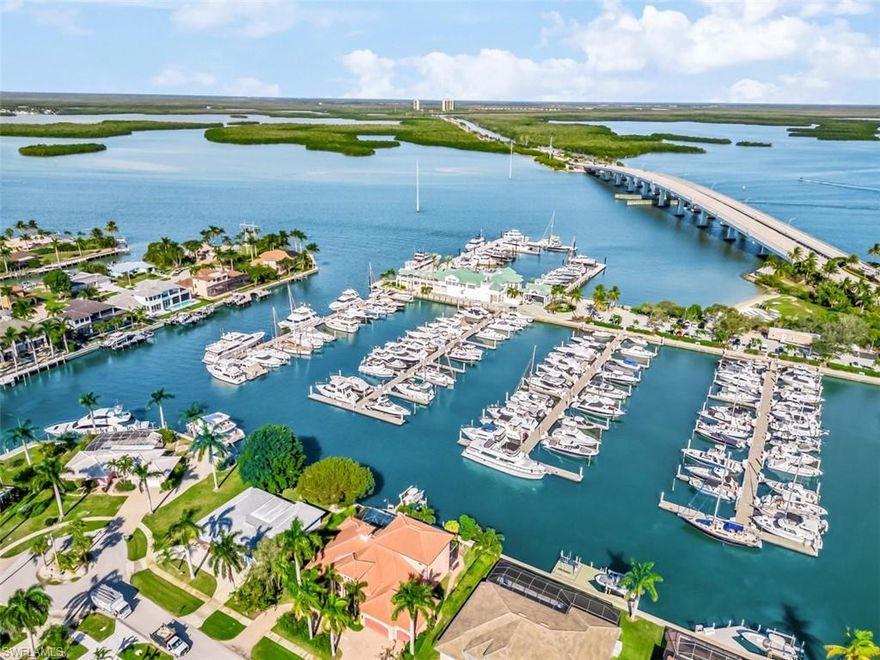 Welcome to the Marco Island Marina. This 45 ft slip located on C-dock with a max LOA of 49 feet is very close to the parking lot, comes with deeded ownership and now, with board approval, you can place a lift in the slip. Another huge advantage to ownership here is that you can live aboard your boat or you can rent your slip out when not using it with optional marina management to make some additional income. Close to all island amenities and a quick out to the Marco River and the Gulf for your travels, this marina truly offers everything you need in the ultimate boat slip ownership. The docks are Bellingham concrete floating docks & the board has an approved project in place to increase the piling lengths for additional storm protection. Quarterly fees are $791.88 totaling $3,167.52 annually plus the RE taxes are paid individually. The club house has a pool, mail boxes, washer, dryer, showers, ice and a beautiful owner's lounge inside. Experience the best of Marco boating, keeping your boat in a protected, secure marina basin & enter into a group of great people here at the Marco Island Marina.