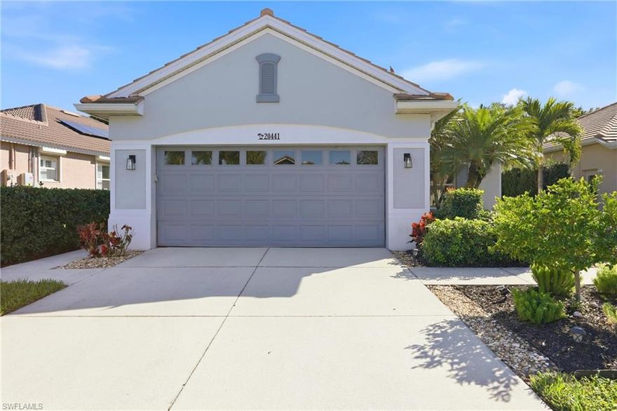 Welcome to this beautiful TURNKEY 3bed+Den/2 1/2 bath home featuring 2646 SQ FT of living space. This beautifully renovated Arthur Rutenberg built spool home has a 2025 A/C, 2021 roof, epoxy flooring in the garage with a new door opener, insulated garage with Mini Split A/C, electrical hookup for a generator, new flooring in the washroom and Kitchen. 
 This SINGLE-STORY home has a renovated kitchen with white maple cabinets, 42'' uppers, QUARTZ countertops, under cabinet lighting and Stainless-steel appliances including a new dishwasher. The primary suite includes a HUGE PRIMARY bedroom, Walkin closets, large Walkin shower, with separate JETTED TUB. This owner recently landscaped this property which the association takes care of since lawncare and cable/internet is included in the fees. 
This MUST-SEE property is a short walk to the community center with: Pool +spa, tennis, pickle ball, basketball, play ground, and an outdoor skating/hockey rink. Call now for a showing