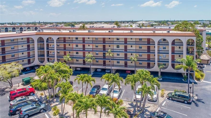 Well kept 1 bedroom, 1 bath 4th Floor Furnished/Turnkey Gulf access condo offers a spacious bedroom and views of the Marco River. The maintenance fees in Anglers Cove cover all expenses including electricity. WEEKLY RENTALS PERMITTED which make this a great opportunity for the investor. Anglers Cove Amenities two heated pools, two hot tubs, tennis courts, boat docks and on-site restaurant, minutes to Marco Island beaches!