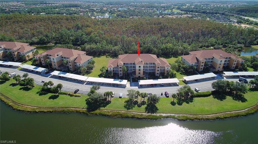 MULTIPLE OFFERS! Pack your bags! Offering this RARELY available move-in ready floorplan with sunlit main living areas overlooking a peaceful preserve view. Enjoy beautiful sunrises on your large lanai. A prime location, the first community nearby the gates of Pelican Preserve AND within walking distance to the Town Center on the newly rebuilt boardwalk. This low-maintenance condo has it all- IMPACT glass, ELEVATOR access to an upper floor, SS appliances, partially FURNISHED. This immaculately maintained 2 Bedroom, 2 Bath plus Lanai features UPDATED items to appreciate: recessed lighting, ultra-quiet ceiling fans, blinds, bath updates (framed mirrors, lighting, toilets), new kitchen sink and faucet, newly carpeted bedrooms, Solar shade on Lanai, UV lamp on AC. AC 2016. Private storage. Pelican Preserve is an award-winning 55+ community. The nearby Town Center has something for everyone to enjoy: 2 Resort pools, fitness area, art studio, tennis, pickleball, restaurants, workshop, library, amphitheater, softball -- situated within a lush environment with lakes, walking trails and golf course. A separate Golf Clubhouse membership is optional. Transferable Home Warranty.