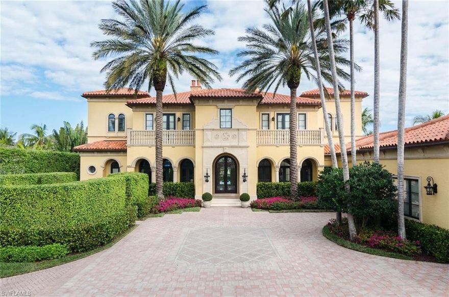 Estate home completely remodeled in 2010 and professionally redecorated in 2017 with the discriminating buyer in mind. Located in the prestigious Ritz Carlton Golf Resort in Escada Estates at the Tiburon. This home is situated on the only lot directly overlooking the magnificent water feature with a lake in the foreground surrounded by lush landscaping providing beauty and privacy in an elegant setting. Interior features include marble and granite finishes throughout with an imported marble staircase, elevator, home theater, library, wine room, Lutron lighting system, Sonos music, all custom cabinetry and closets with superior wood trim finishes. The exterior affords a grand pool, spa, reflecting pond, fountain and mature landscaping. Tiburon is home to the Ritz Carlton Golf Club with 2 18 hole championship golf courses, managed by world renown Troon Golf.