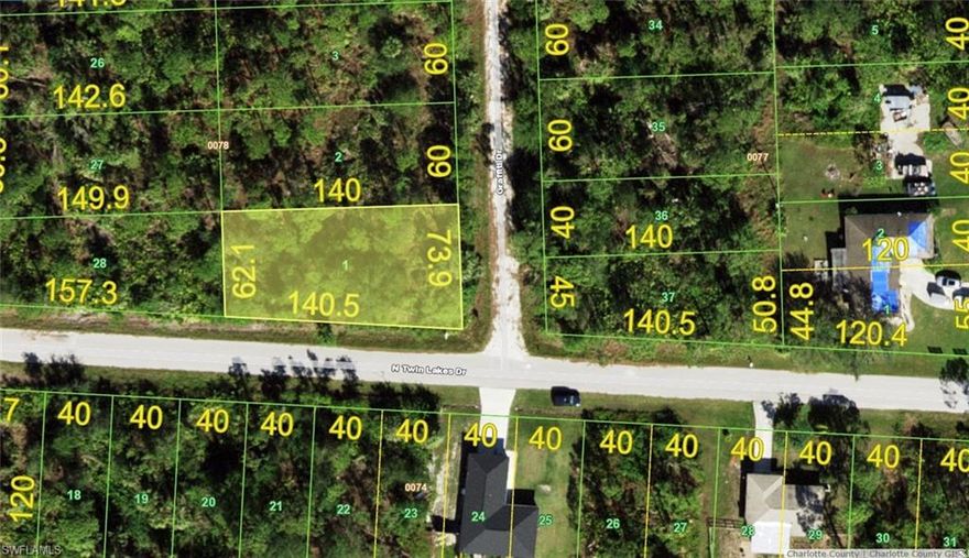 Tropical Golf Acres! No HOA, deed restrictions or CDDs!!! Not in a zone requiring scrub jay mitigation per the county website 08/28/24 - please reconfirm during due diligence. Don't wait until demand exceeds supply!! This great Residential Single Family Home zoned lot in beautiful Punta Gorda is just waiting for you!! This is nearly a quarter of an acre of the sunny Florida dream. Although out in the scenic Florida landscape, this lot is still conveniently located to shopping, dining, banking, etc. New construction is everywhere you look and you can be part of the action. Information about builders available upon request. Also perfect for self-directed IRA's, 401K's and other investment portfolios.