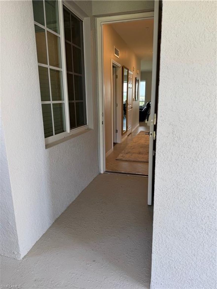 4th floor Penthouse Corner Unit with Sweeping Golf & Lake Views.  GOLF MEMBERSHIP INCLUDED! Enjoy breathtaking panoramic views from this stunning Birkdale 2 bedroom, 2 bath residence.  Perfectly positioned as a top floor corner unit, this penthouse offers added privacy, natural light, and spectacular scenery from every angle.
Entire unit freshly painted and all new furnishings and fully stocked kitchen.  Oversized storage room opposite the main entrance.  Perfect for bikes, luggage, golf clubs etc...Enjoy the evening quietly on your screened lanai overlooking hole 2 on the 18 hole championship golf course, Aqua driving range and putting green.
Indulge in resort style living with exceptional amenities pickleball, bovve courts, full service fitness center with dedicated yoga lawn, Pro shop, 2 sparkling pools & poolside cafe'. Stunning clubhouse, poolside dining, full service spa offering massages, facials, pedicures & more.  Live like you are on Vacation Everyday!