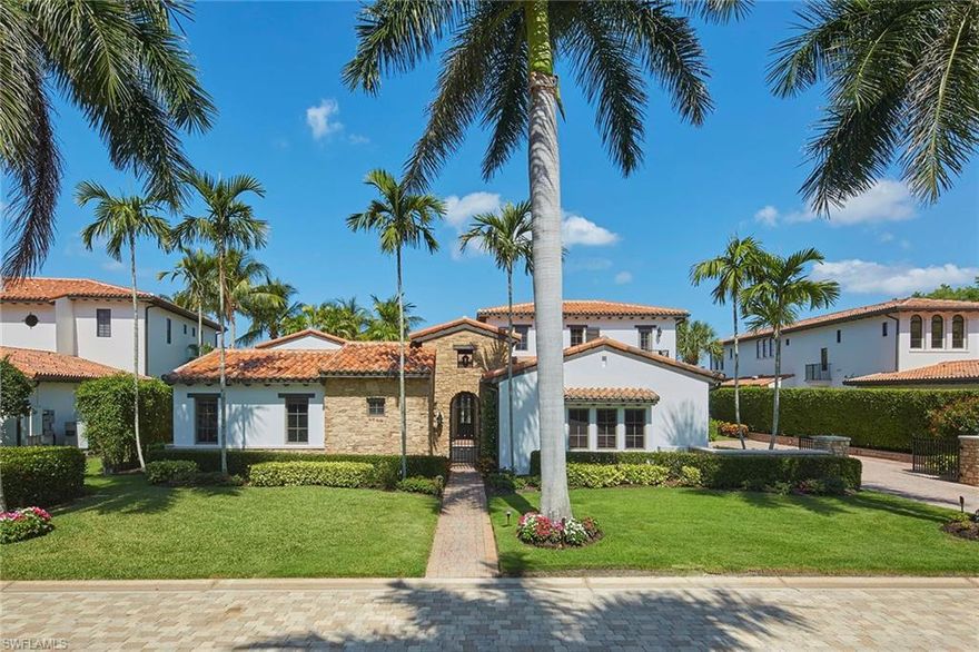 Immediate golf membership available! Located in the exclusive Mirada neighborhood of Estuary at Grey Oaks this over 5,000-square-foot, five-bedroom, five-and-a-half-bath great room home resides on one of the best homesites in Estuary with long-range western lake and golf views. Covered and open outdoor spaces abound for entertaining family and friends in Naples' mild climate. Other features include a three-car climate-controlled garage and a gourmet kitchen with Wolf and Sub-Zero appliances. A world of luxury awaits you in the luxurious Grey Oaks Country Club community with its updated amenities including 54 holes of championship golf, a state-of-the-art wellness center with a spa, and a resort-style pool with casual indoor/outdoor dining minutes from world-class shopping and Naples' famous white sand beaches.