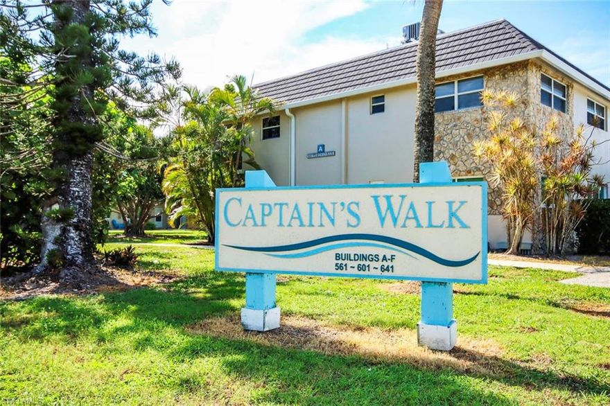 Beautifully Remodeled – Prime East End Location! Don’t miss this beautifully renovated 1BR/1BA condo in the heart of Sanibel’s east end! Featuring a brand-new kitchen, bath, and impact glass throughout, this home is move-in ready. Captains Walk has never looked better, boasting new roofs, fresh paint, and professional landscaping. Enjoy the community's three docks and canals for kayaking, or take a quick walk to five different beach accesses. Located just steps from world famous Gramma Dot’s and a 5-minute walk to the Lighthouse, you’ll enjoy easy on-and-off island access even in peak season. Sold unfurnished (furniture negotiable). Live the Sanibel lifestyle today!