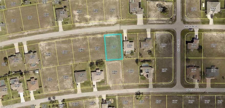 Nice Cape Coral Homesite