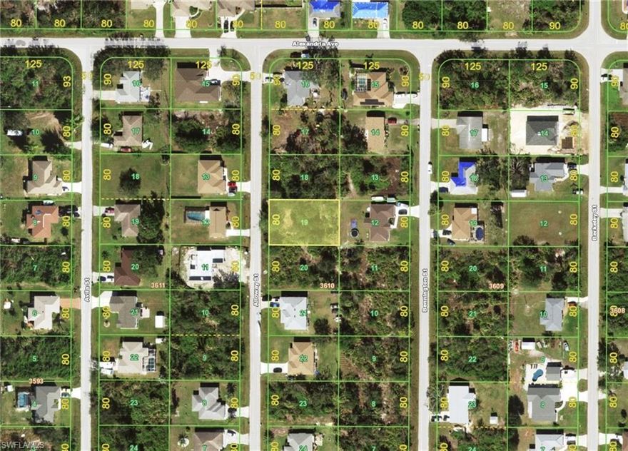Explore the opportunity to build your dream home on a beautiful lot in the sought-after community of Port Charlotte. This property offers a natural setting that awaits transformation into a bespoke single-family home. Nestled in a tranquil area, it is perfect for those seeking a blend of privacy and accessibility. The lot is surrounded by the charm of Florida's nature and is conveniently close to shopping, dining, and entertainment options. For outdoor enthusiasts, the proximity to stunning Gulf beaches, excellent fishing, and boating opportunities make it an enviable location. This is an excellent choice for anyone looking to enjoy the peaceful yet connected lifestyle of Port Charlotte.